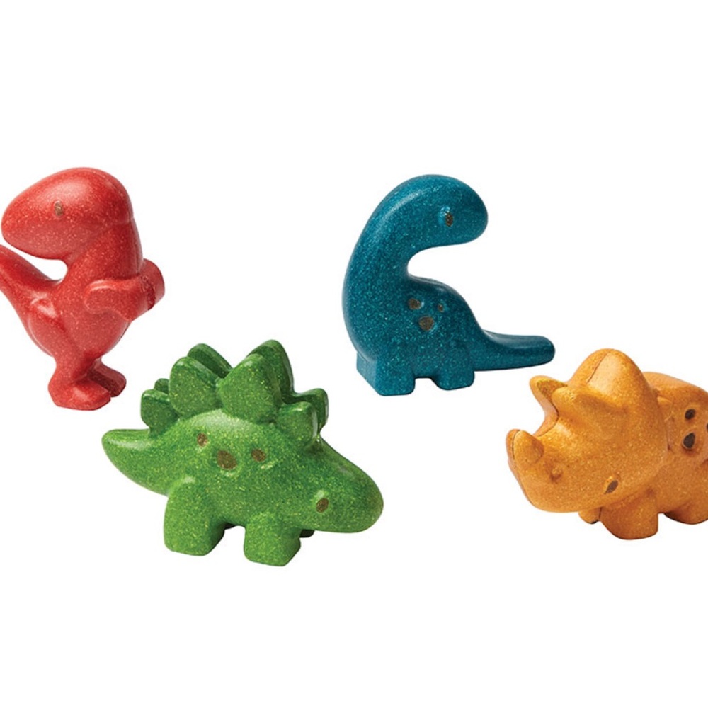 Plantoys Colorful Dinosaur Toy Set